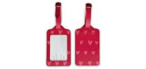 Full Colour Printed PU Luggage Tags
