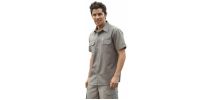 Unisex Adults Cotton Drill Work Shirt S/S