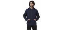 Mens Core Fleece Zip Hoodie