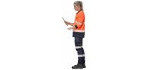Womens Essential Stretch Taped Cargo Pant - Cuffed