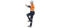 Mens Rugged Cooling Stretch Taped Pant