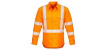 Mens Hi Vis X Back Taped Shirt