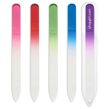 Glass Nail File With Sleeve
