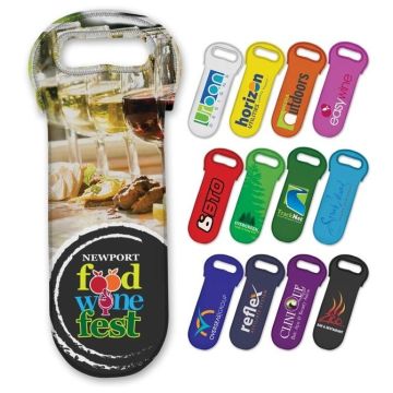 Neoprene Wine Cooler Bag - Full Colour