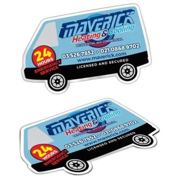 Fridge Magnet 90 x 55mm - Van Shape