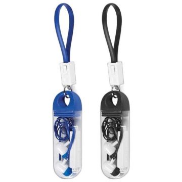 Wireless Earbuds With Charging Strap