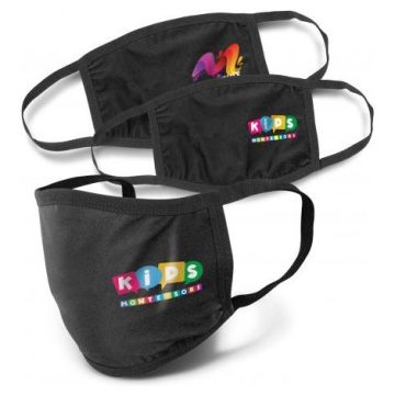 Reusable 3-ply Cotton Face Mask - Indent