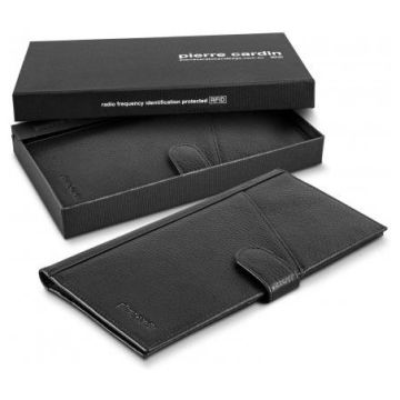 Pierre Cardin Leather Passport Wallet