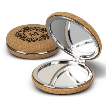Cork Compact Mirror