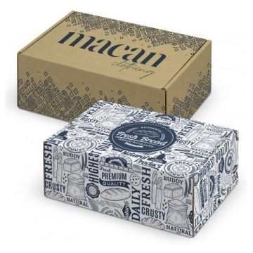 Die Cut Box with Locking Lid - 225x167x83mm