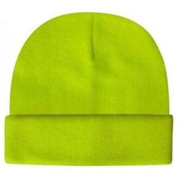 Hi Vis Safety Acrylic Beanie