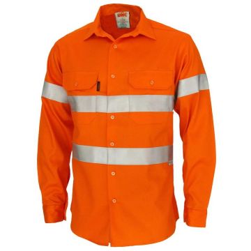 DNC Patron Saint Flame Retardant ARC Rated Taped Shirt with 3M F/R Tape - L/S
