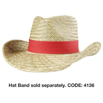 Cowboy Natural Straw Hat