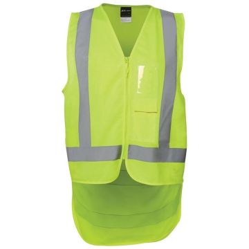 Hi Vis ZIP DROP TAIL H PATTERN (D+N) VEST