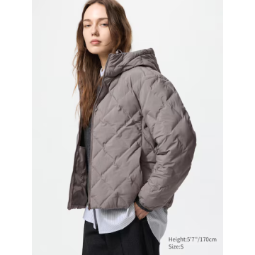 Womens PUFFTECH Parka UNIQLO