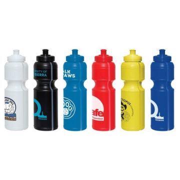 750ml Premium Plastic Sports Drink Bottle with Screw Top Lid