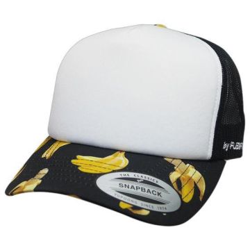 Flexfit Leather High Trucker Cap