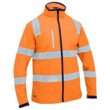 Taped Hi Vis Soft Shell Jacket