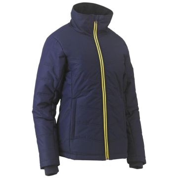 Women's Puffer Jacket - Navy