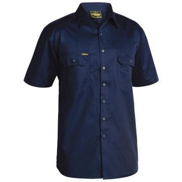 Cool Lightweight Drill Shirt - Navy