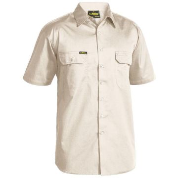 Cool Lightweight Drill Shirt - Sand