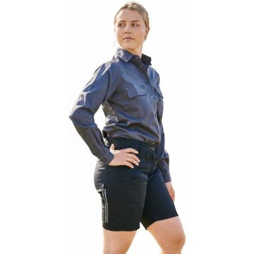 Womens X Airflow Stretch Ripstop Vented Cargo Short