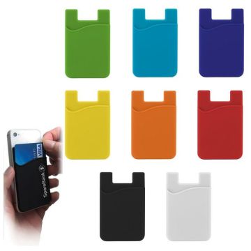 Silicone Phone Card Holder