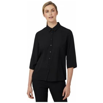 Georgie 3/4 Sleeve Pleat Back Shirt