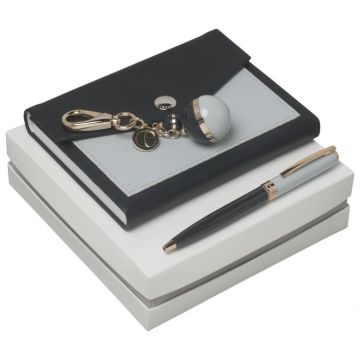 Set Bird Blue (ballpoint Pen, Note Pad A6 & Key Ring)