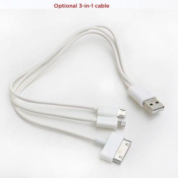 The Range 3-in-1 Cable for Power Banks