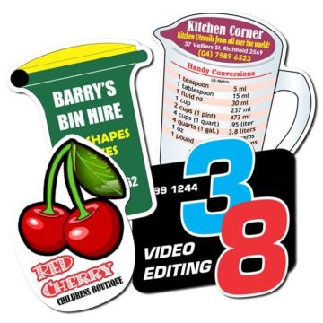 Custom Shape Fridge Magnets up to 85cm
