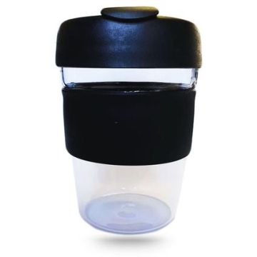 350ml Reusable Glass Coffee Cup