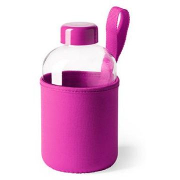 600ml Glass Bottle with colour pouch
