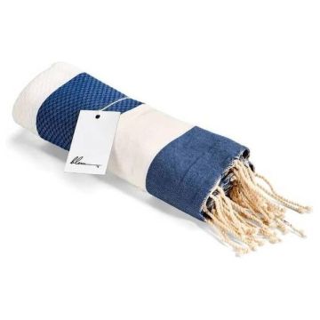 The Executive Navy Beach Towel