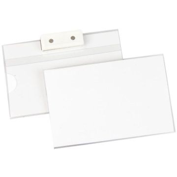 Name Badge With Magnetic Back