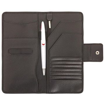 Premium Leather Travel Wallet