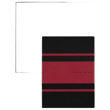 Note Pad A5 Gear Matrix Red