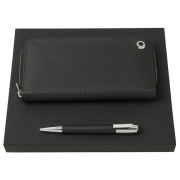 Set Hugo Boss (ballpoint Pen & Long Zipped Folder)