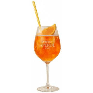 Custom Aperol Spritz Glass with Logo