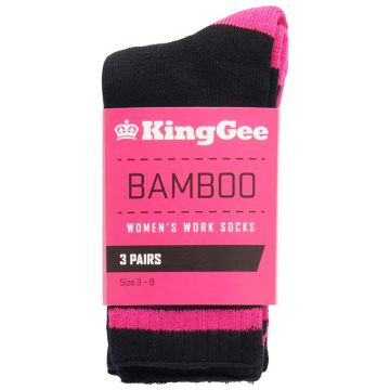 Womens 3 Pack Bamboo Socks