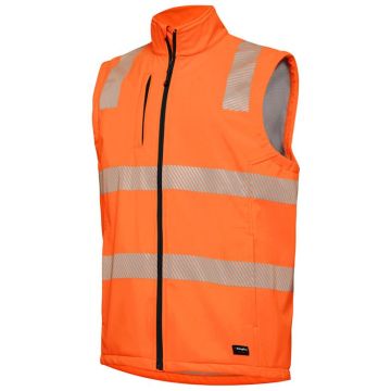 Mens Reflective Soft Shell Vest
