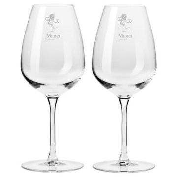 Krosno Duet Wine Glass 580ML set of 2 Gift boxed