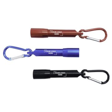 Carabiner LED Flashlight with Gift Box