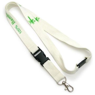 Biodegradable Bamboo Lanyard