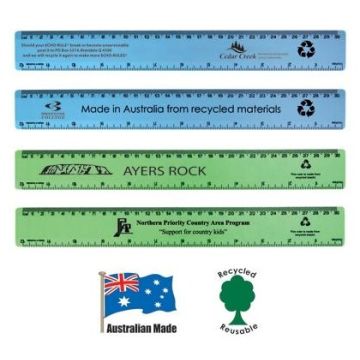 Echo Rule Recycled Plastic Ruler 30Cm