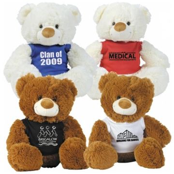 Coco (Brown) And Coconut (White) Plush Teddy Bear