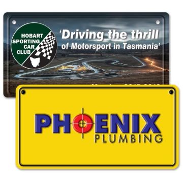 Aluminium Number Plate