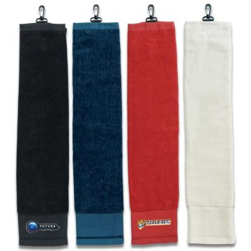 Pilu Terry Velour Golf Towel With Hook