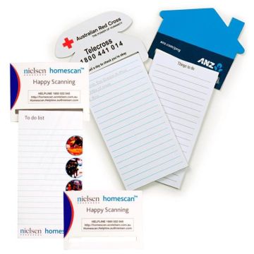 Standard Magnet - 95mm x 70mm Pad - 60mm x 140mm Telephone Shaped To Do Lists