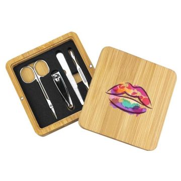 Mulla Bamboo Manicure Set